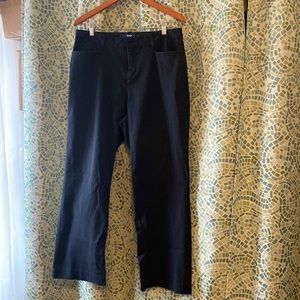 GAP Black Cotton Pants 14